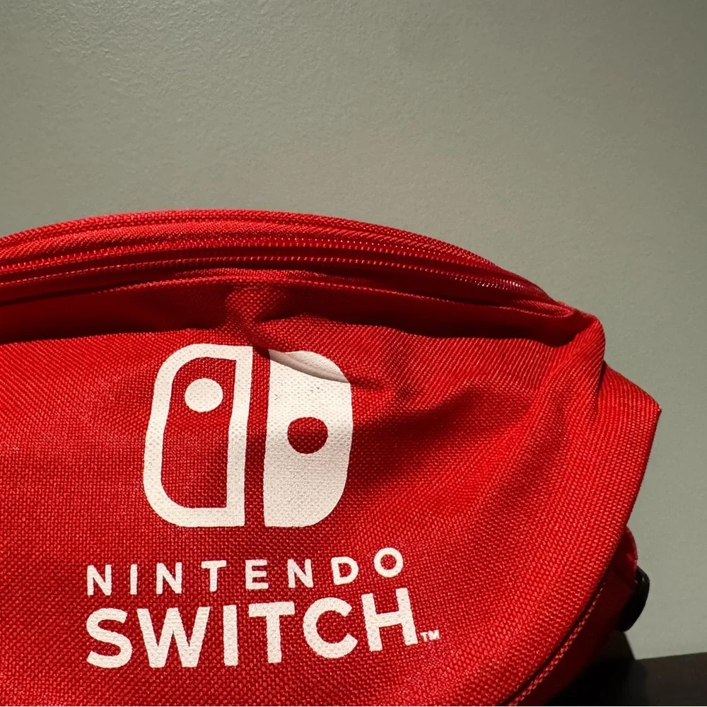 Nintendo Switch Red Fanny Pack Adjustable Waist (Together Tour Promotional) - Picture 3 of 4